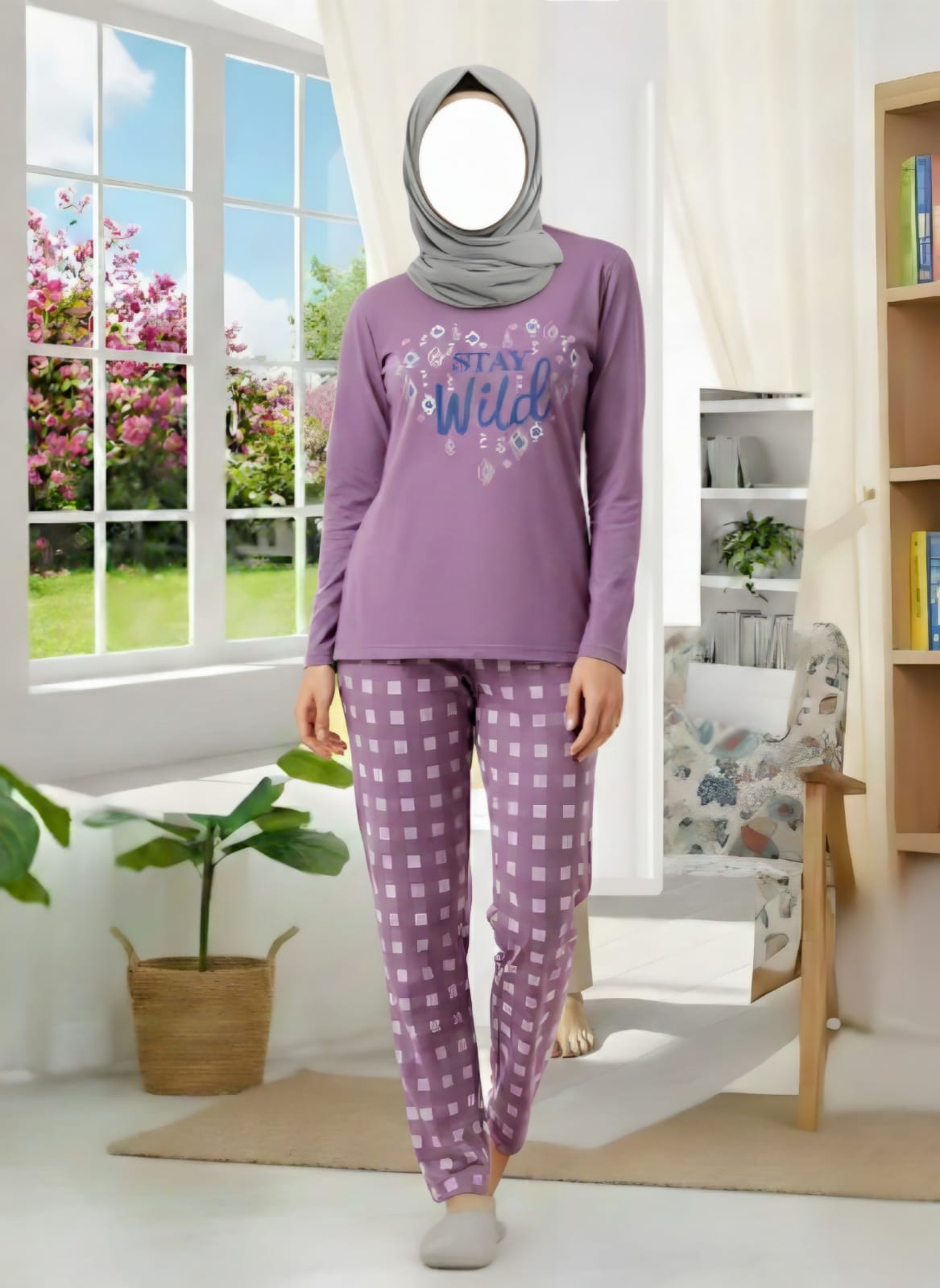 SOFT COTTON PAJAMA SUIT -D92